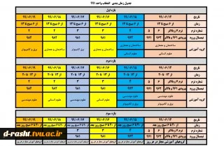 اطلاعیه بسیار مهم انتخاب واحد نیمسال اول 99 2